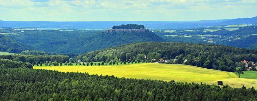 Ferienwohnungen im Kurort Gohrisch oder Papstdorf sind tolle Ausgangspunkte für Wanderungen