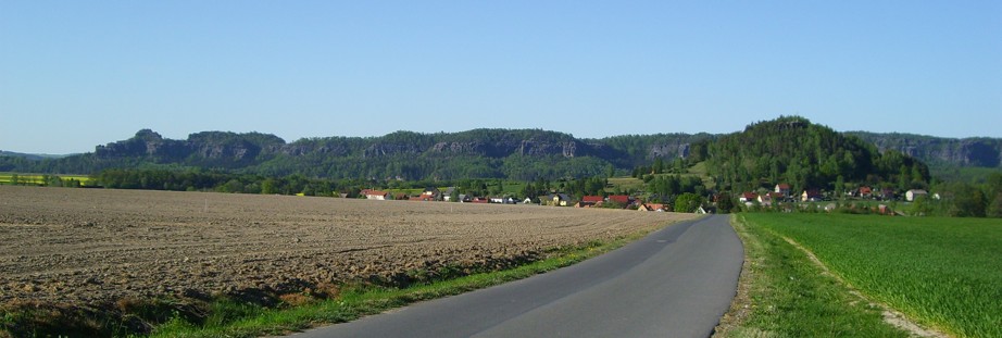 Kaiserkrone und Zirkelstein in Schöna